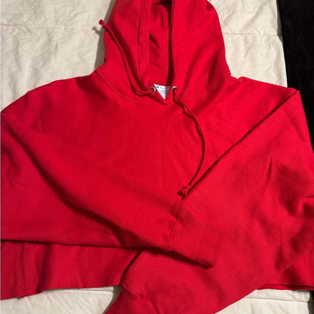 Champion Women's Bold Red Hoodie